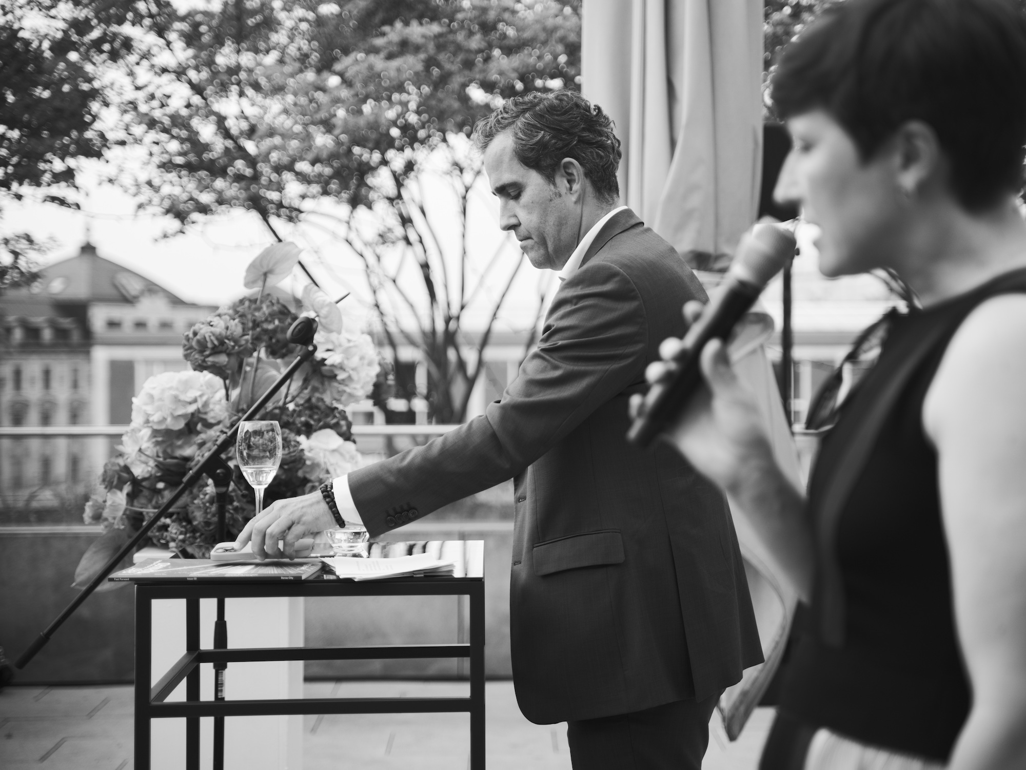 Architecture Matters 2022 Opening Impulsvortrag von Alexander Möll, Hines Foto: Tanja Kernweiss