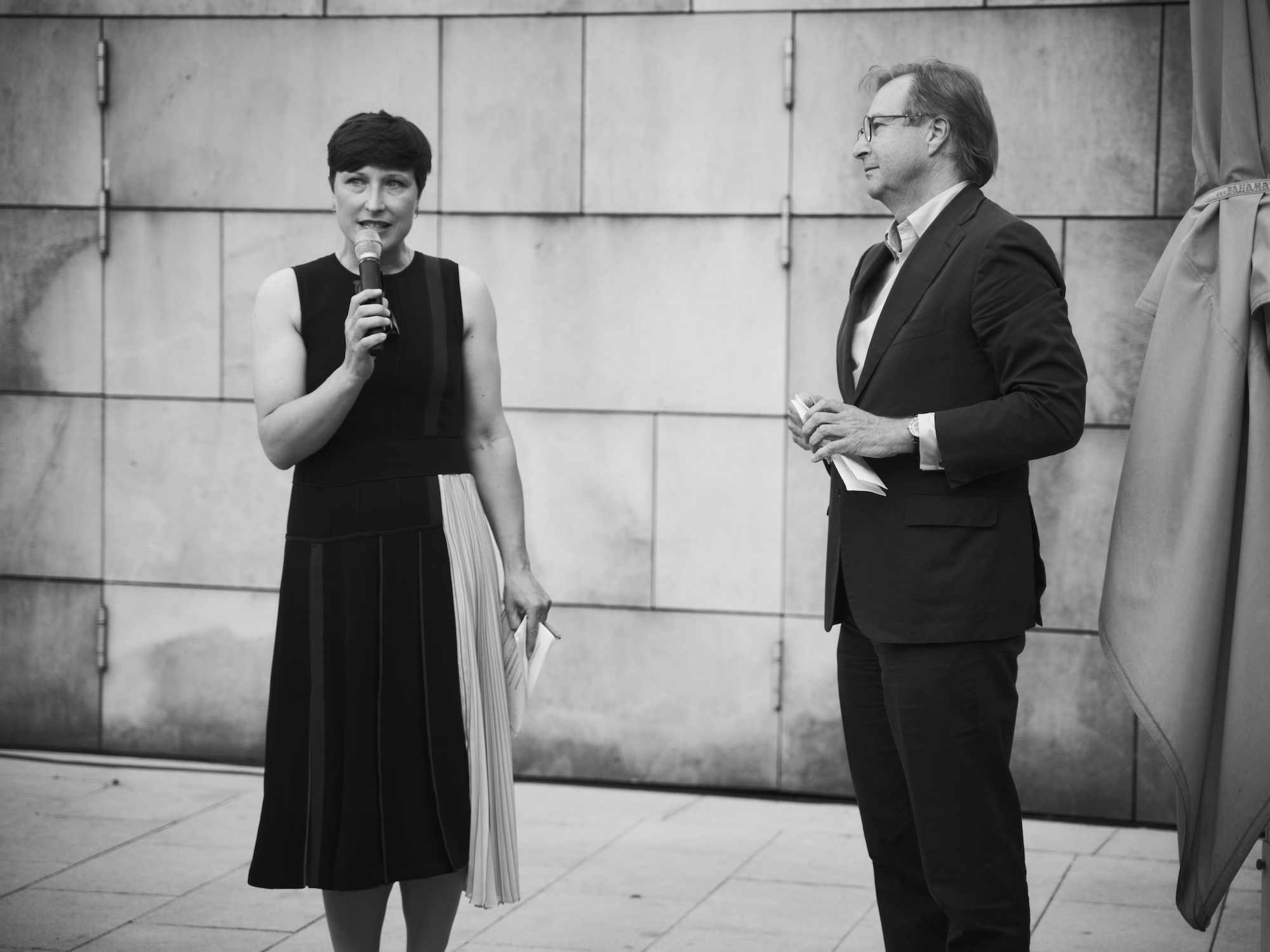 Architecture Matters 2022 Opening Impulsvortrag von Paul Bauwens-Adenauer, Bauwens Foto: Tanja Kernweiss