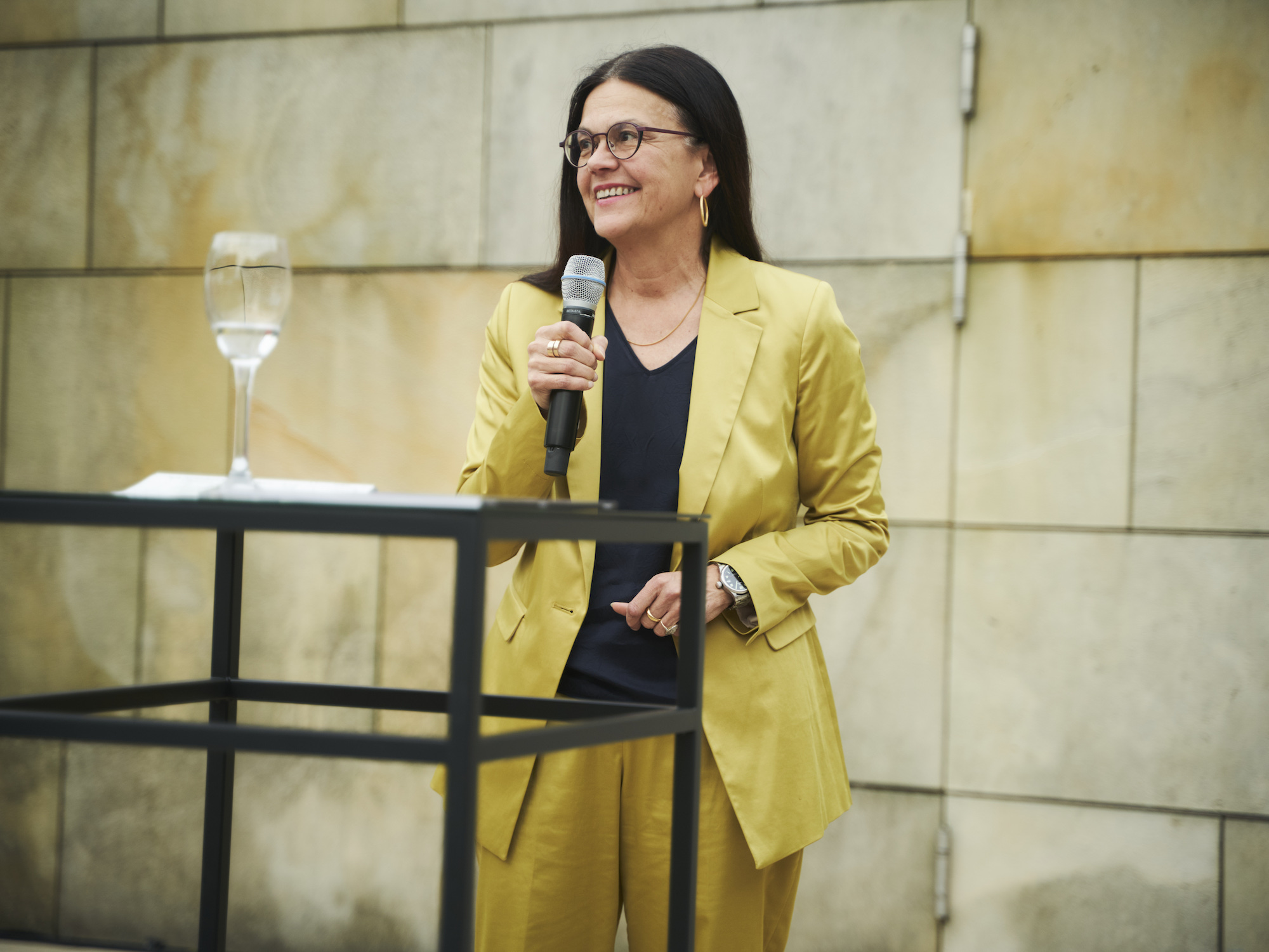 Architecture Matters 2022 Opening Impulsvortrag von Elisabeth Merk, LH München Foto: Tanja Kernweiss