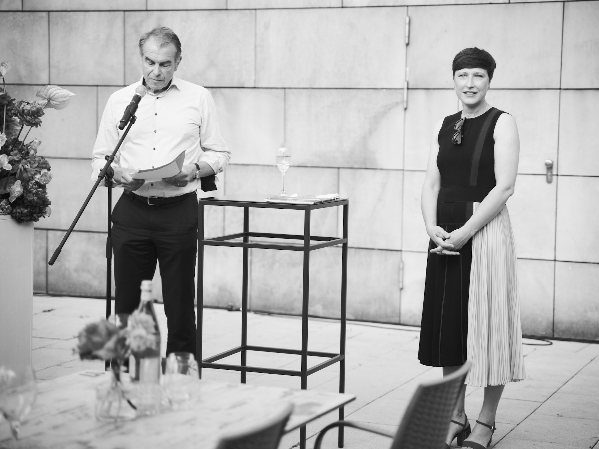 Architecture Matters 2022 Opening Begrüßung Dr. Eder, Bayerisches Staatsministerium Wirtschaft, Landesentwicklung und Energie Foto: Tanja Kernweiss